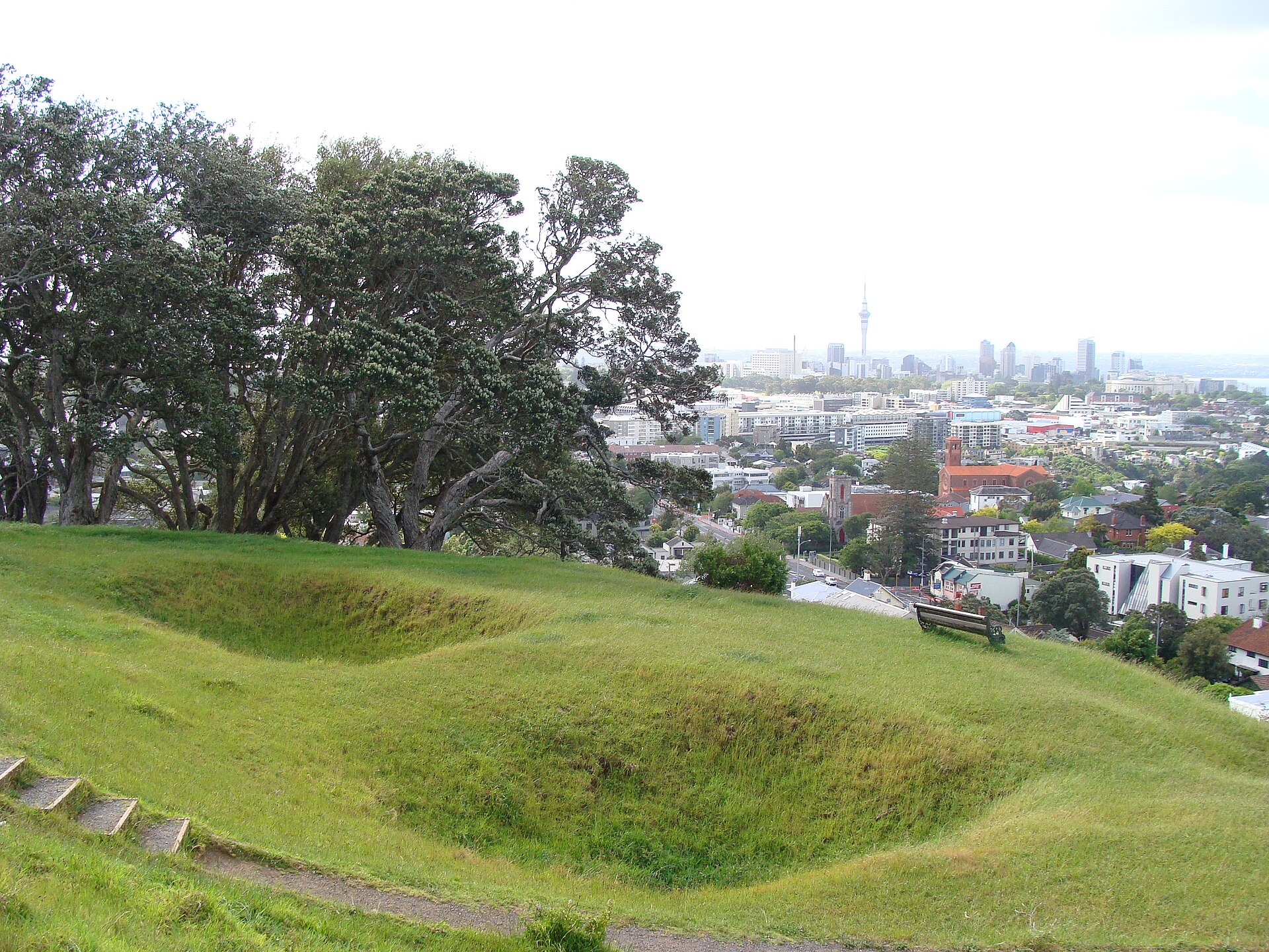 Mount Hobson (Ōhinerau) in Remuera
