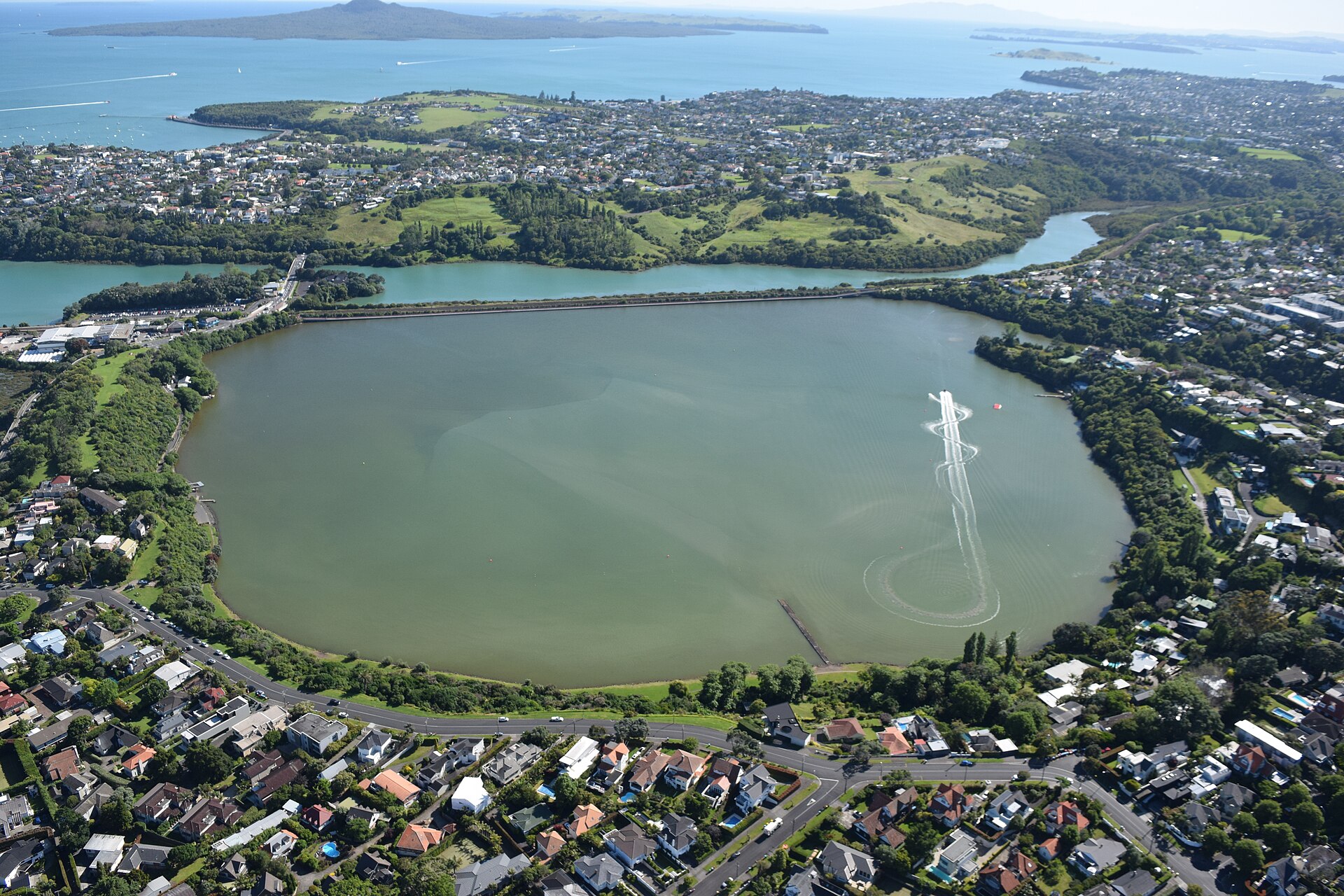 Ōrākei Basin in Ōrākei
