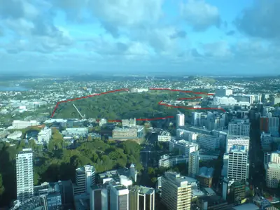 Auckland Domain (Pukekawa) in Grafton