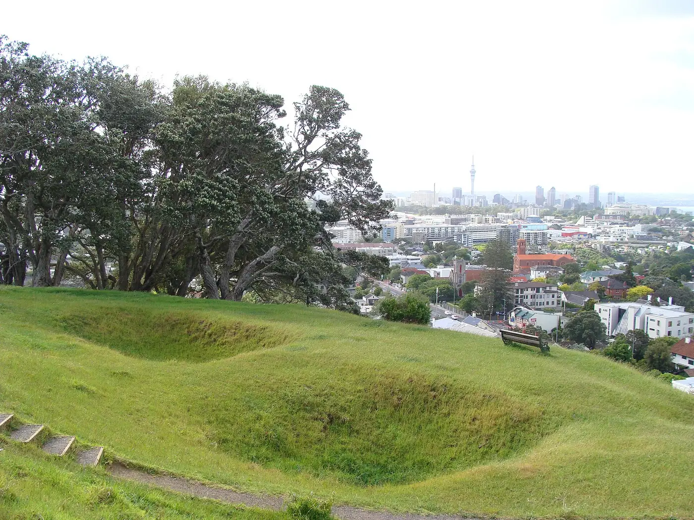 Mount Hobson (Ōhinerau) in Remuera