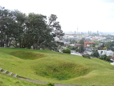 Mount Hobson (Ōhinerau) in Remuera