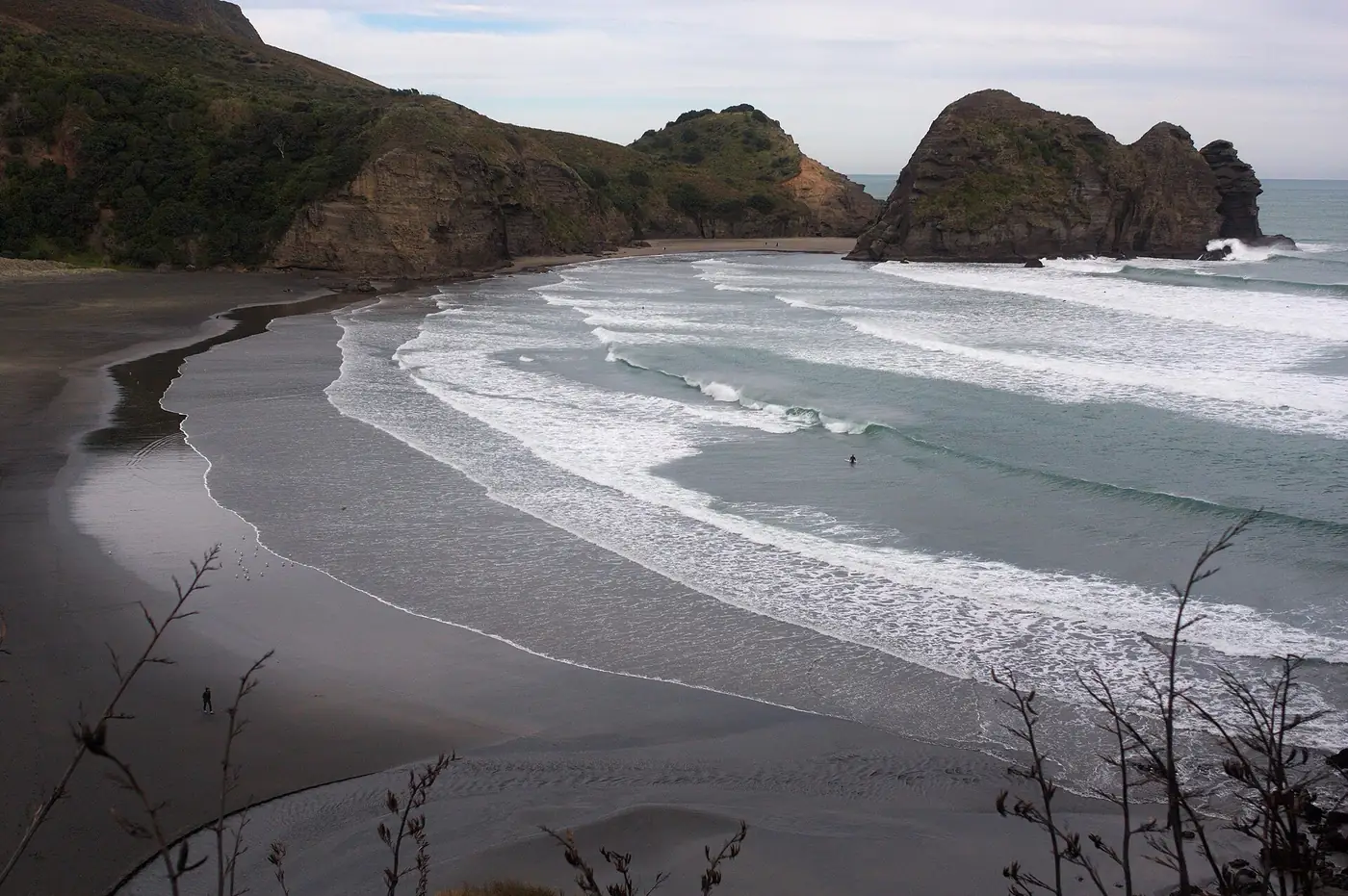 Piha Beach in Piha