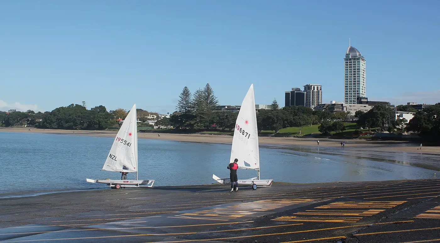 Takapuna Beach Reserve in Takapuna