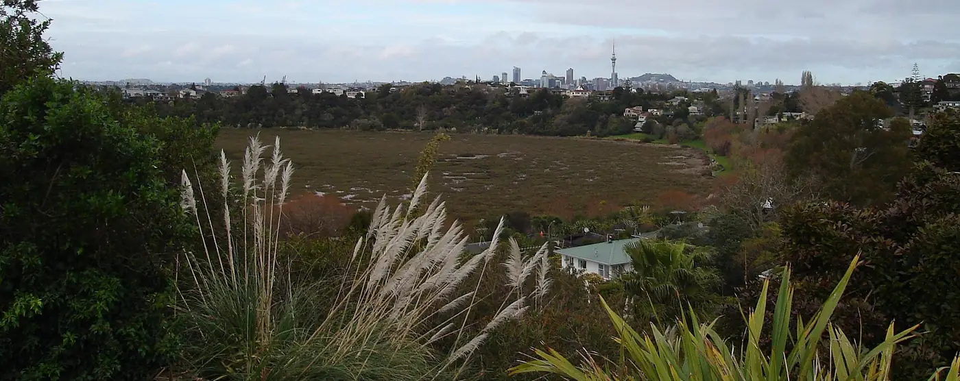 Tuff Crater Reserve (Te Kōpua o Matakerepo) in Northcote
